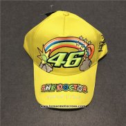 2020 Moto GP Cyclisme VR 46 Casquette Jaune