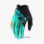 2020 Motocross Cyclisme 100 Gants Doigts Long Bleu