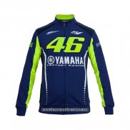 2020 Motocross Cyclisme Chandail YAMAHA Manches Longues Bleu