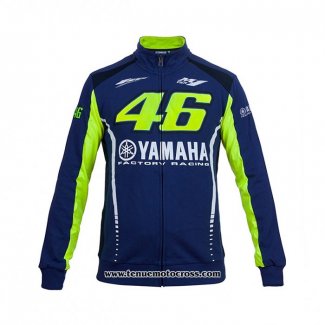 2020 Motocross Cyclisme Chandail YAMAHA Manches Longues Bleu