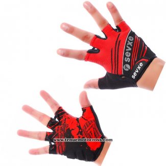 2020 Motocross Cyclisme Gants Doigts Long Rouge