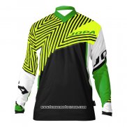 2020 Motocross Cyclisme Maillot Jopa Manches Longues Noir Jaune