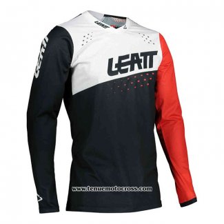 2020 Motocross Cyclisme Maillot Leatt Manches Longues Noir