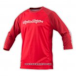 2020 Motocross Cyclisme Maillot TLD Manches Longues Rouge