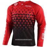 2020 Motocross Cyclisme Maillot TLD Manches Longues Rouge