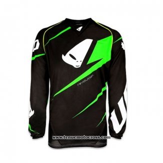 2020 Motocross Cyclisme Maillot UFO Manches Longues Noir