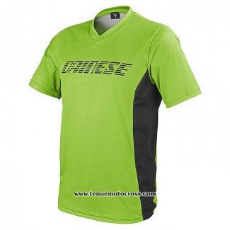 2020 Motocross Cyclisme T Shirt Dainses Manches Courtes Vert