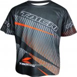 2020 Motocross Cyclisme T Shirt Taichi Manches Courtes Gris