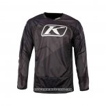 2021 Klim Motocross Cyclisme Maillot Manches Longues Noir