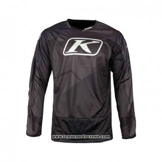 2021 Klim Motocross Cyclisme Maillot Manches Longues Noir