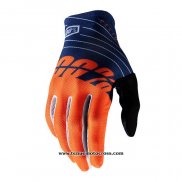 2021 Motocross Cyclisme 100 Percent Gants Doigts Long Orange