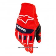 2021 Motocross Cyclisme Alpinestars Gants Doigts Long Rouge