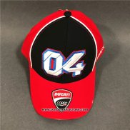 2020 Moto GP Cyclisme Ducati Casquette Noir Rouge