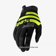 2020 Motocross Cyclisme 100 Gants Doigts Long Noir