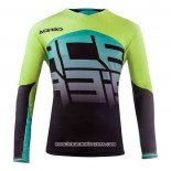 2020 Motocross Cyclisme Maillot Acerbis Manches Longues Jaune Noir