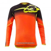 2020 Motocross Cyclisme Maillot Acerbis Manches Longues Orange