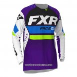 2020 Motocross Cyclisme Maillot FXR Manches Longues Violet