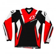 2020 Motocross Cyclisme Maillot Jopa Manches Longues Noir Rouge