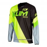 2020 Motocross Cyclisme Maillot Klim Manches Longues Jaune