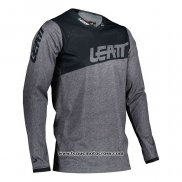 2020 Motocross Cyclisme Maillot Leatt Manches Longues Noir Gris