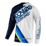 2020 Motocross Cyclisme Maillot TLD Manches Longues Profond Bleu