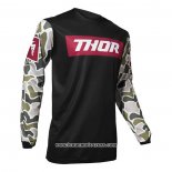 2020 Motocross Cyclisme Maillot Thor Manches Longues Noir