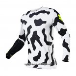 2021 FOX Motocross Cyclisme Maillot Manches Longues Noir Blanc