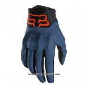 2021 Motocross Cyclisme FOX Gants Doigts Long Bleu