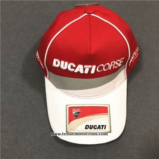 2020 Moto GP Cyclisme Ducati Casquette Rouge Blanc