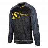 2020 Motocross Cyclisme Maillot Klim Manches Longues Noir