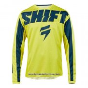 2020 Motocross Cyclisme Maillot Shift Manches Longues Jaune