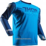 2020 Motocross Cyclisme Maillot Thor Manches Longues Bleu