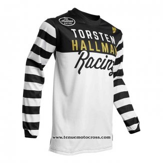 2020 Motocross Cyclisme Maillot Thor Manches Longues Noir