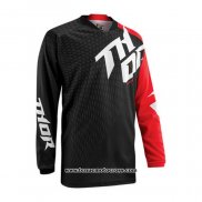 2020 Motocross Cyclisme Maillot Thor Manches Longues Noir