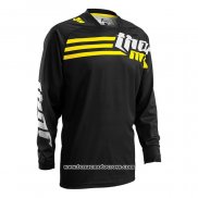 2020 Motocross Cyclisme Maillot Thor Manches Longues Noir