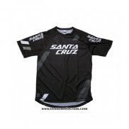 2020 Motocross Cyclisme T Shirt Santa Cruz Manches Courtes Noir