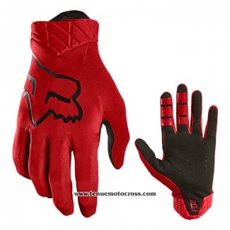 2021 Motocross Cyclisme FOX Gants Doigts Long Rouge