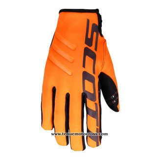 2021 Motocross Cyclisme Scott Gants Doigts Long Orange