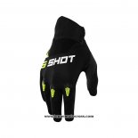 2021 Shot Motocross Cyclisme Gants Doigts Long Jaune