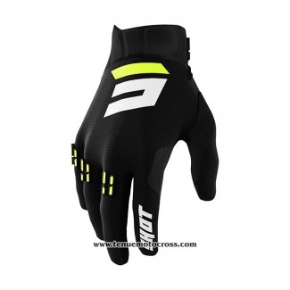 2021 Shot Motocross Cyclisme Gants Doigts Long Jaune