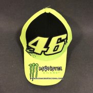 2020 Moto GP Cyclisme Monster Casquette Noir Jaune