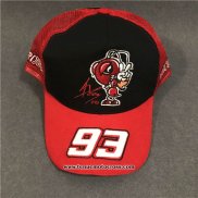 2020 Moto GP Cyclisme No.93 Casquette Noir Rouge