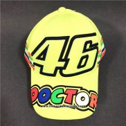 2020 Moto GP Cyclisme VR 46 Casquette Jaune