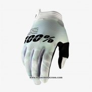 2020 Motocross Cyclisme 100 Gants Doigts Long Blanc