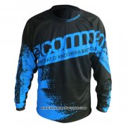 2020 Motocross Cyclisme Maillot Commencal Manches Longues Bleu