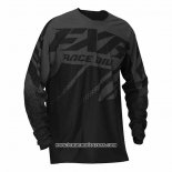 2020 Motocross Cyclisme Maillot FXR Manches Longues Noir