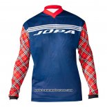 2020 Motocross Cyclisme Maillot Jopa Manches Longues Bleu