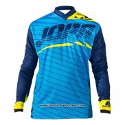 2020 Motocross Cyclisme Maillot Jopa Manches Longues Bleu