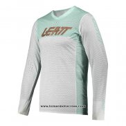 2020 Motocross Cyclisme Maillot Leatt Manches Longues Blanc