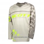 2020 Motocross Cyclisme Maillot Scott Manches Longues Gris